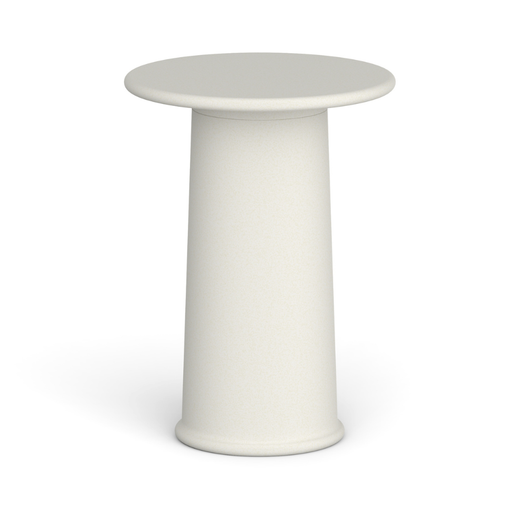 Tomek Rygalikin / Studio Rygalik suunnittelema ajaton ROUNDER Korkea pöytä Keltainen-beige. Timeless ROUNDER High table designed by Tomek Rygalik / Studio Rygalik in Yellow-beige.
