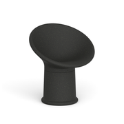 Tomek Rygalikin / Studio Rygalik suunnittelema ajaton ROUNDER Nojatuoli Lime-harmaa-musta. Timeless ROUNDER Armchair designed by Tomek Rygalik / Studio Rygalik in Lime-grey-black.