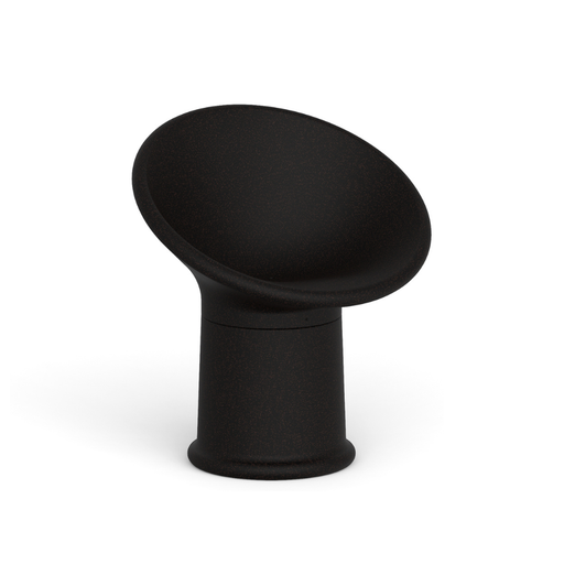 Tomek Rygalikin / Studio Rygalik suunnittelema ajaton ROUNDER Nojatuoli Ruskea-musta. Timeless ROUNDER Armchair designed by Tomek Rygalik / Studio Rygalik in Brown-black.