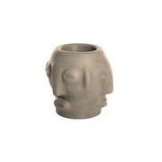 Marcantonion suunnittelema Afrikka-sarjan käytännöllinen ja tyylikäs THREEBÙ POT Kasviruukku Beige Almond Beige värillä.