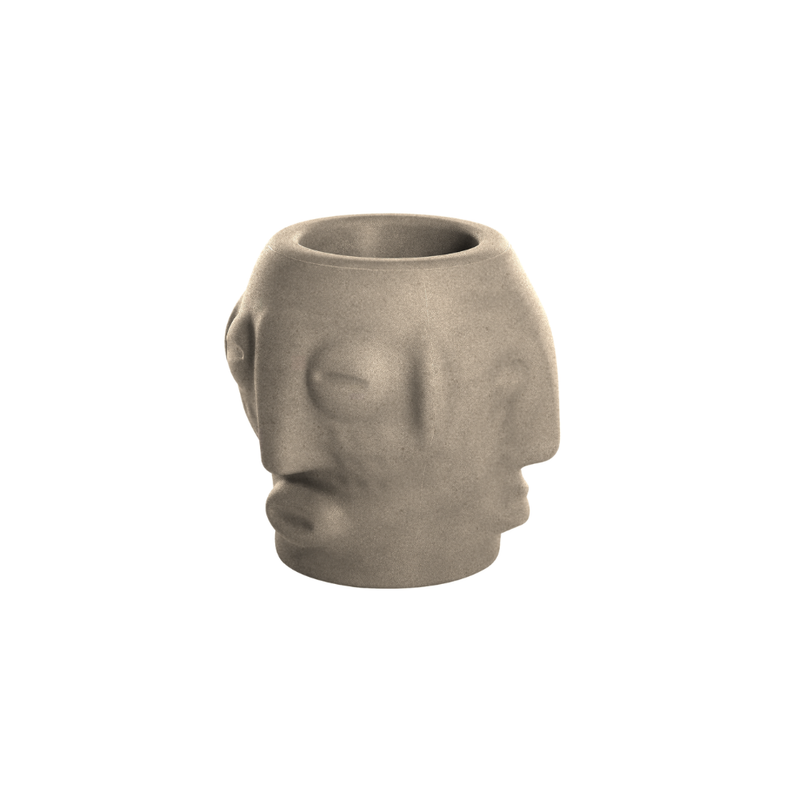 Marcantonion suunnittelema Afrikka-sarjan käytännöllinen ja tyylikäs THREEBÙ POT Kasviruukku Beige Almond Beige värillä.