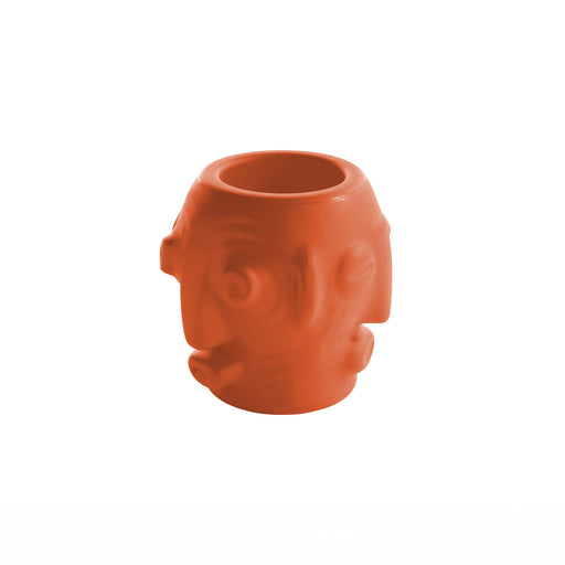 Marcantonion suunnittelema Afrikka-sarjan käytännöllinen ja tyylikäs THREEBÙ POT Oranssi Kasviruukku Pumpkin Orange värillä.