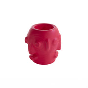 Marcantonion suunnittelema Afrikka-sarjan käytännöllinen ja tyylikäs THREEBÙ POT Punainen Kasviruukku Flame Red värillä.