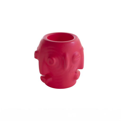 Marcantonion suunnittelema Afrikka-sarjan käytännöllinen ja tyylikäs THREEBÙ POT Punainen Kasviruukku Flame Red värillä.