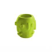 Marcantonion suunnittelema Afrikka-sarjan käytännöllinen ja tyylikäs THREEBÙ POT Vihreä Kasviruukku Lime Green värillä.