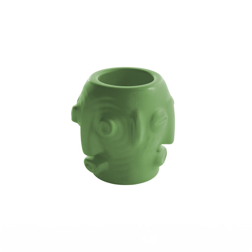 Marcantonion suunnittelema Afrikka-sarjan käytännöllinen ja tyylikäs THREEBÙ POT Vihreä Kasviruukku Malva Green värillä.