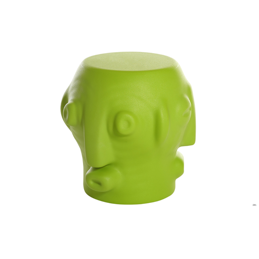 Marcantonion suunnittelema Afrikka-sarjan käytännöllinen ja tyylikäs THREEBÙ THREEBÚ Vihreä Jakkara - Pöytä Lime Green värillä.