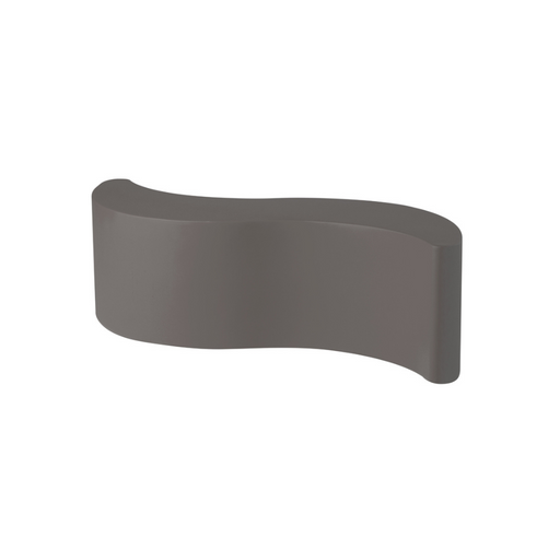 Giò Colonna Romanon suunnittelema käytännöllinen ja tyylikäs Harmaa WAVE design Penkki / Kasviruukku Argil Grey värillä.