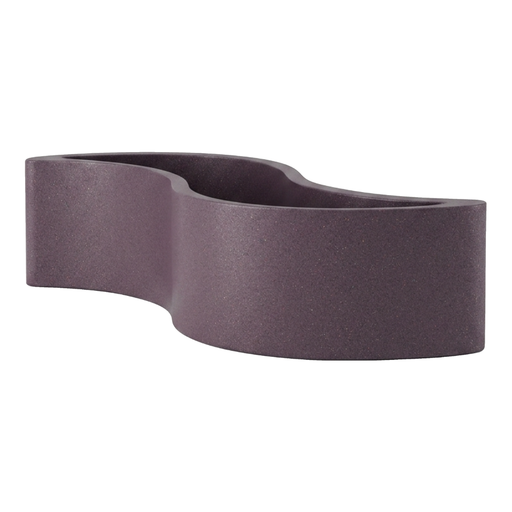Giò Colonna Romanon suunnittelema käytännöllinen ja tyylikäs WAVE design Kasviruukku - Penkki Violetti Iris Violet värillä.