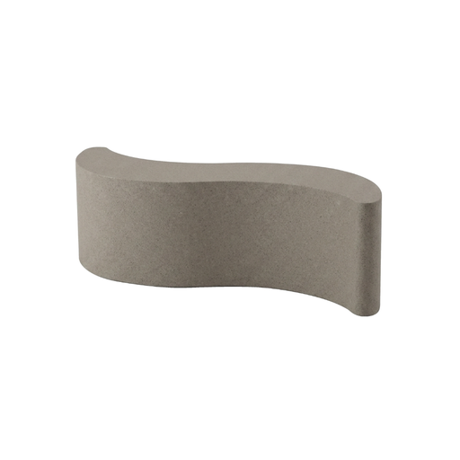Giò Colonna Romanon suunnittelema käytännöllinen ja tyylikäs WAVE design Penkki / Kasviruukku Beige Almond Beige värillä.