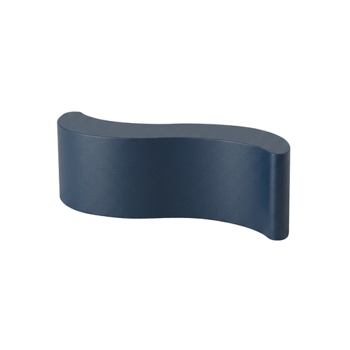 Giò Colonna Romanon suunnittelema käytännöllinen ja tyylikäs WAVE design Penkki / Kasviruukku Sininen Deep Blue värillä.