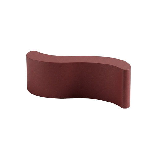 Giò Colonna Romanon suunnittelema käytännöllinen ja tyylikäs WAVE design Penkki / Kasviruukku Punainen Hibiscus Red värillä.