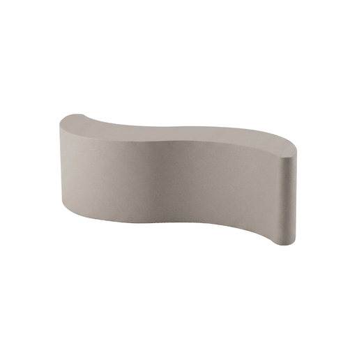 Giò Colonna Romanon suunnittelema käytännöllinen ja tyylikäs WAVE design Penkki / Kasviruukku Valkoinen Mist White värillä.