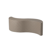 Giò Colonna Romanon suunnittelema käytännöllinen ja tyylikäs WAVE design Penkki / Kasviruukku Ruskea Sahara Sand värillä.