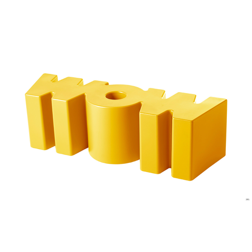 Kazuko Okamoton suunnittelema hauska Keltainen WOW Penkki Saffron Yellow
