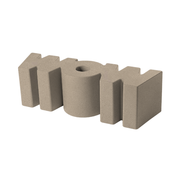 Kazuko Okamoton suunnittelema hauska WOW Penkki Beige Almond Beige