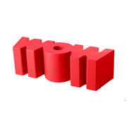 WOW Punainen Penkki Flame Red
