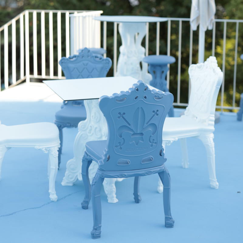 Moro & Pigattin suunnittelema sulavalinjainen ja siro PRINCESS OF LOVE Tuoli.